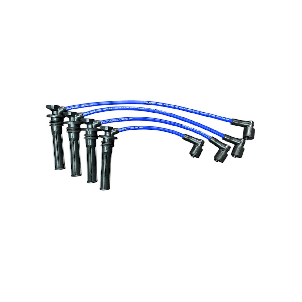 CV-610-PS CV 610 PS Champion Buji Kablosu Tüm araçlar için, %100 silikon, 8,5 mm, mavi,Yüksek ısıya da yanıklı, LPG ve BENZİNLİ Araçlar ile tam uyumlu performans buji kablosu. Türkiye'deki en fazla model sayısı. - Champion Spark Plug Wire Set